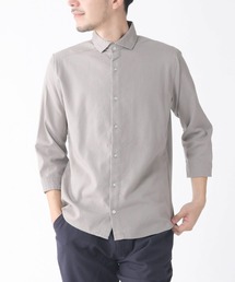 Relation（リレーション）の「リネン7分袖シャツ（シャツ/ブラウス）」