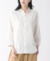 Relation（リレーション）の「リネン7分袖シャツ（シャツ/ブラウス）」