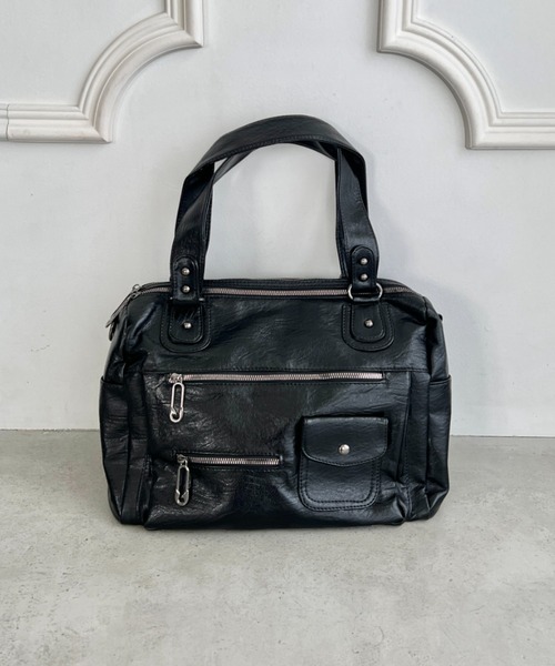 SOLLON.(ソルロン)の「アウトポケットヴィンテージバッグ(ショルダーバッグ・レディース・ブラック/ブラウン・FREE)」の20枚目の写真