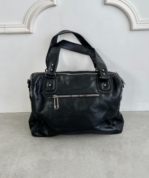 SOLLON.(ソルロン)の「アウトポケットヴィンテージバッグ(ショルダーバッグ・レディース・ブラック/ブラウン・FREE)」の22枚目の写真