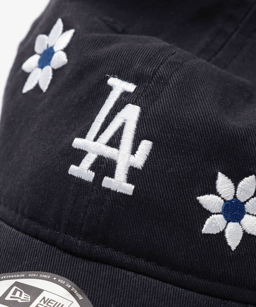 NEWERA/ニューエラ LA 9TWENTY フラワー刺繍 9TWENTY Flower Embroidery ブラック | ニューエラオンラインストア