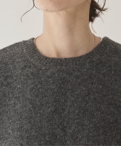 ANGIE（アンジー）の「バックオープン ニット ベスト（ベスト・レディース・チャコール/ベージュ/ブラウン・FREE）」の14枚目の写真