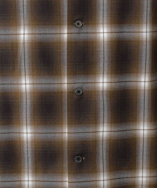 LAKOLE（ラコレ）の「裾ドロスト半袖シャツ / 571777（シャツ/ブラウス・メンズ・グレー/ホワイト/ブラウン/ライトグリーン・MEDIUM/LARGE）」の6枚目の写真