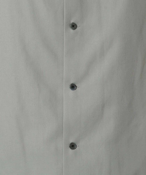 LAKOLE（ラコレ）の「裾ドロスト半袖シャツ / 571777（シャツ/ブラウス・メンズ・グレー/ホワイト/ブラウン/ライトグリーン・MEDIUM/LARGE）」の5枚目の写真