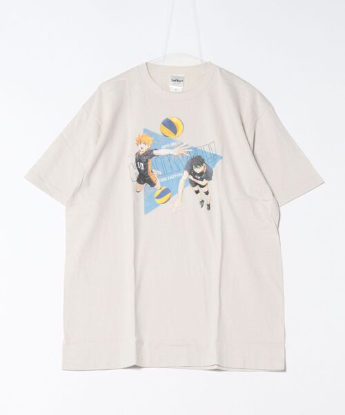 Rendez-Vous(ランデヴー)の「【 ハイキュー 】 キャラクター Tシャツ 25S7(Tシャツ/カットソー・レディース・グレー/オフホワイト/チャコールグレー・X-LARGE/LARGE)」の2枚目の写真