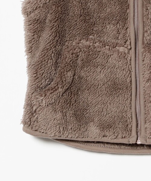 こども ビームス（コドモビームス）の「ジップ ボア ベスト 2025FW（70～110cm）（ベスト・キッズ・ホワイト系その他5/ブラウン系その他4・70/80/90t/100/110）」の12枚目の写真