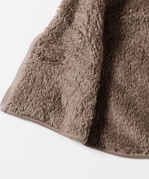 こども ビームス（コドモビームス）の「ジップ ボア ベスト 2025FW（70～110cm）（ベスト・キッズ・ホワイト系その他5/ブラウン系その他4・70/80/90t/100/110）」の13枚目の写真