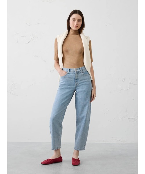 BANANA REPUBLIC FACTORY STORE(バナナリパブリック ファクトリーストア)の「BANANA REPUBLIC FACTORY STORE ソフトラックス タートルネックトップ(Tシャツ/カットソー・レディース・ブラック/パープル系その他/ベージュ/アッシュブラウン/ブラウン・S/M/XS/L)」の7枚目の写真