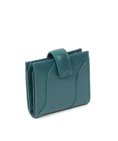 セール】【BEAURE】シープレザー 二つ折りウォレット B-25310（財布