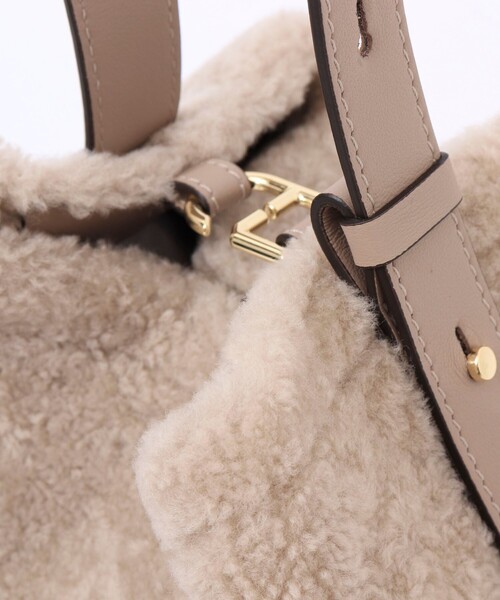 LORISTELLA（ロリステッラ）の「【LORISTELLA/ロリステッラ】別注キューブワンハンドルムートンバッグ（ショルダーバッグ・レディース・ベージュ・FREE）」の15枚目の写真