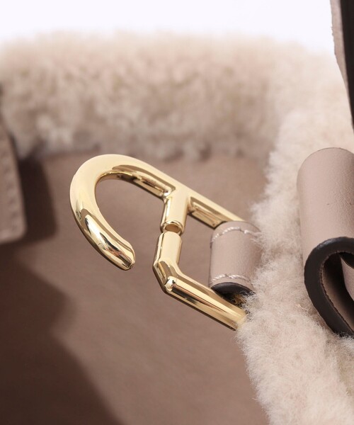 LORISTELLA（ロリステッラ）の「【LORISTELLA/ロリステッラ】別注キューブワンハンドルムートンバッグ（ショルダーバッグ・レディース・ベージュ・FREE）」の19枚目の写真