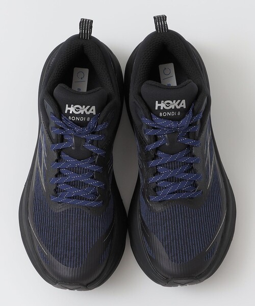 国内配送 HOKA BONDI 8 TS CAGED BLACK/BLACK HOKA All Gender Bondi 8 TS Caged - Black/Black | Wallace