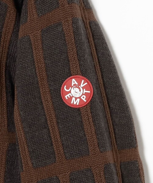 C.E(シーイー)の「C.E / RECTANGULAR BAR KNIT BROWN(ニット/セーター・メンズ・ブラウン・X-LARGE/MEDIUM/LARGE)」の4枚目の写真