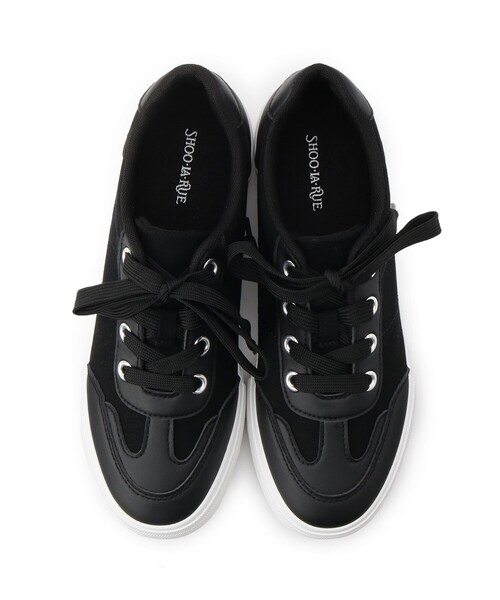 SHOO・LA・RUE(シューラルー)の「ベーシックスニーカー(スニーカー・レディース・ブラウン系4/ブラック/ライトベージュ・35/45)」の8枚目の写真