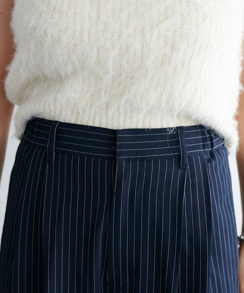 DISCOAT（ディスコート）の「【ユニセックス】タックワイドスラックス（スラックス・レディース・ネイビー/グレー/ブラック・MEDIUM/LARGE）」の11枚目の写真