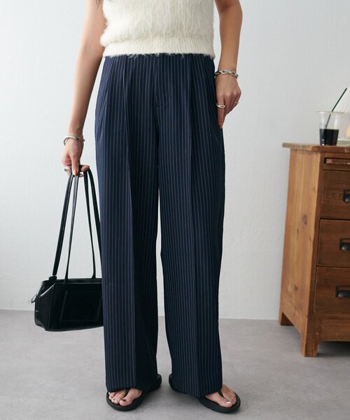 ユニセックス】タックワイドスラックス（スラックス）｜DISCOAT