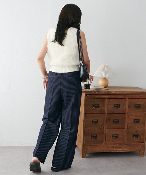 disワイト ユニセックス】タックワイドスラックス（スラックス）｜DISCOAT