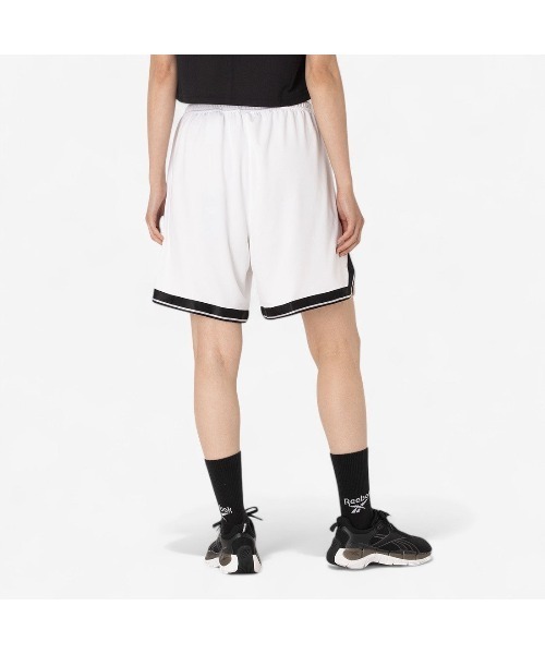 Reebok（リーボック）の「バスケットボール ショーツ / HOOPER BB SHORT（その他パンツ・レディース・ブラック/ホワイト・MEDIUM/X-SMALL/SMALL）」の4枚目の写真