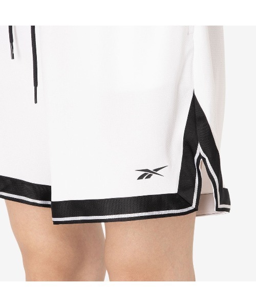 Reebok（リーボック）の「バスケットボール ショーツ / HOOPER BB SHORT（その他パンツ・レディース・ブラック/ホワイト・MEDIUM/X-SMALL/SMALL）」の7枚目の写真