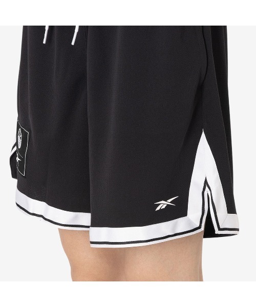 Reebok（リーボック）の「バスケットボール ショーツ / HOOPER BB SHORT（その他パンツ・レディース・ブラック/ホワイト・MEDIUM/X-SMALL/SMALL）」の12枚目の写真