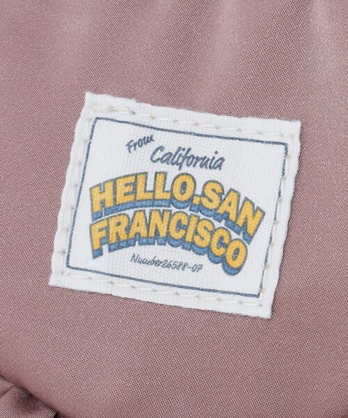 HELLO.SANFRANCISCO（ハローサンフランシスコ）の「【HELLO.SANFRANCISCO/ハローサンフランシスコ】サテンフリルコンビウエストBAG（ボディバッグ/ウエストポーチ・レディース・イエロー/パープル・FREE）」の14枚目の写真