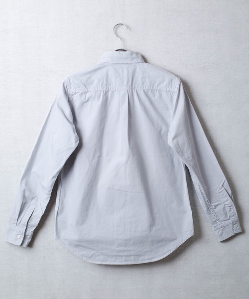 BARNS OUTFITTERS(バーンズアウトフィッターズ)の「【PH2】【BARNS OUTFITTERS】OX REGULAR LS SHIRT オックスフォード レギュラーカラー ロングスリーブ シャツ(シャツ/ブラウス・メンズ・ダークカーキ/サンドベージュ/チャコールグレー/オリーブ/カーキ/ダークグリーン/ライトグレー・SMALL)」の20枚目の写真