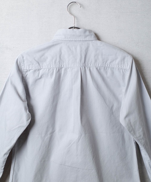 BARNS OUTFITTERS(バーンズアウトフィッターズ)の「【PH2】【BARNS OUTFITTERS】OX REGULAR LS SHIRT オックスフォード レギュラーカラー ロングスリーブ シャツ(シャツ/ブラウス・メンズ・ダークカーキ/サンドベージュ/チャコールグレー/オリーブ/カーキ/ダークグリーン/ライトグレー・SMALL)」の22枚目の写真
