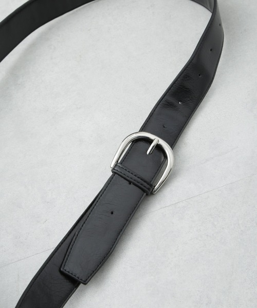 NANO universe（ナノユニバース）の「ワンショルダーボディーバッグ（ショルダーバッグ・レディース・ブラック/ホワイト/シルバー・FREE）」の10枚目の写真