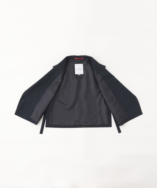 LOVELESS(ラブレス)の「ポプリンショートジレ(ベスト・レディース・ブラック/ブルー系その他7・36/34)」の14枚目の写真