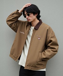 RED KAP（レッドキャップ）の「REDKAP/レッドキャップ ダックジャケット アメカジ 襟コーデュロイ アウター 中綿 ブルゾン（ブルゾン）」