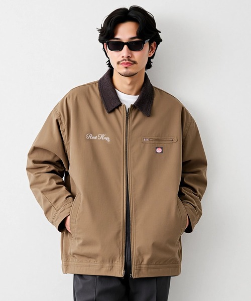 REDKAP/レッドキャップ ダックジャケット アメカジ 襟コーデュロイ