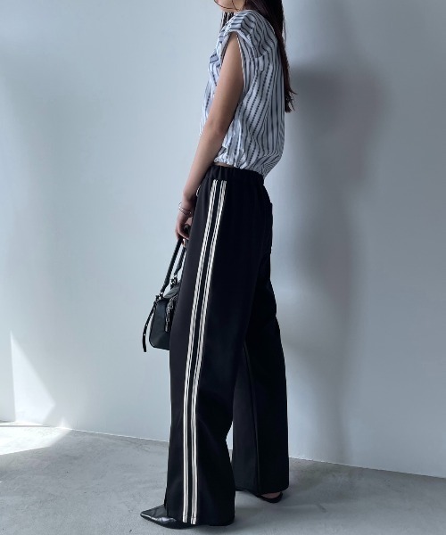 AIC.（エーアイシー）の「【再入荷】2WAYサイドライントラックパンツ（その他パンツ・レディース・ブラウン/ブラック・FREE）」の15枚目の写真