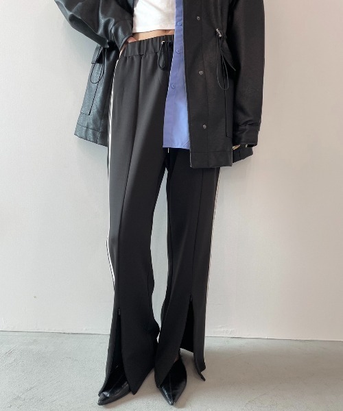 AIC.（エーアイシー）の「【再入荷】2WAYサイドライントラックパンツ（その他パンツ・レディース・ブラウン/ブラック・FREE）」の21枚目の写真