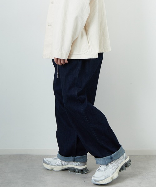 Gramicci（グラミチ）の「[GRAMICCI/グラミチ] 別注 ワイドデニムパンツ（デニムパンツ・メンズ・ワンウォッシュ/インディゴブルー/ブラック・L/M/S/XS）」の5枚目の写真