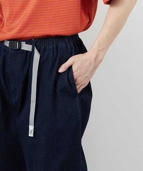 Gramicci（グラミチ）の「[GRAMICCI/グラミチ] 別注 ワイドデニムパンツ（デニムパンツ・メンズ・ワンウォッシュ/インディゴブルー/ブラック・L/M/S/XS）」の11枚目の写真