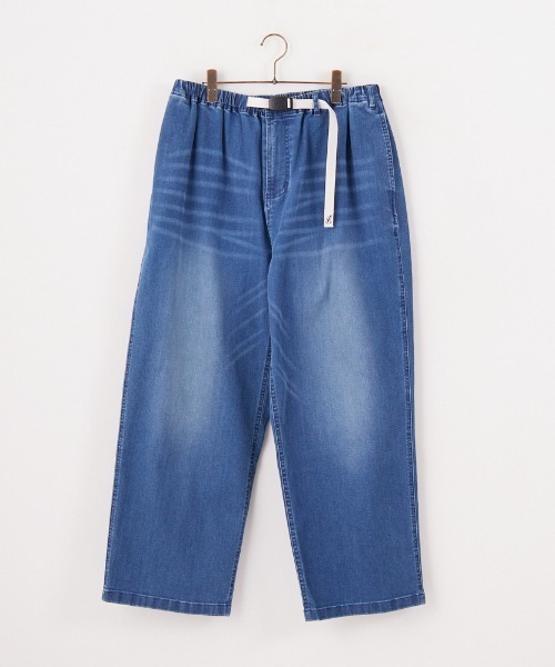 Gramicci（グラミチ）の「[GRAMICCI/グラミチ] 別注 ワイドデニムパンツ（デニムパンツ・メンズ・ワンウォッシュ/インディゴブルー/ブラック・L/M/S/XS）」の15枚目の写真