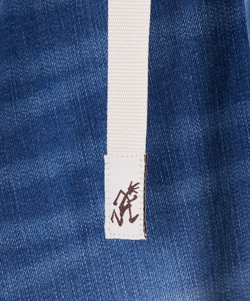 Gramicci（グラミチ）の「[GRAMICCI/グラミチ] 別注 ワイドデニムパンツ（デニムパンツ・メンズ・ワンウォッシュ/インディゴブルー/ブラック・L/M/S/XS）」の19枚目の写真