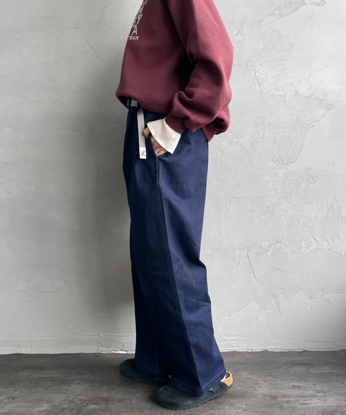 GRAMICCI/グラミチ] 別注 ワイドデニムパンツ（デニムパンツ