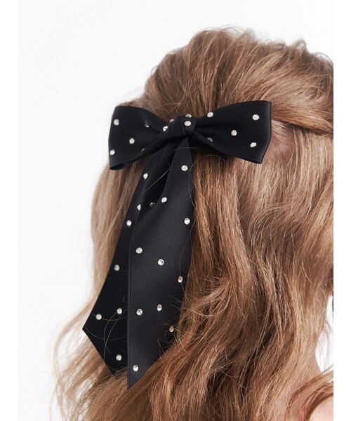 ビジュービッグリボンバレッタ（バレッタ/ヘアクリップ）｜jouetie