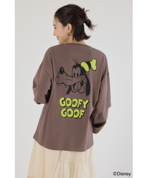 ミッキー＆フレンズ）レイヤードロングスリーブTシャツ（Tシャツ