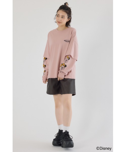ミッキー＆フレンズ）レイヤードロングスリーブTシャツ（Tシャツ