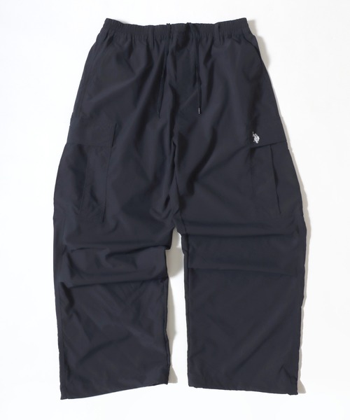 U.S. POLO ASSN.(ユーエスポロアッスン)の「U.S. POLO ASSN./ユーエスポロアッスン 撥水 UVカット ストレッチ ワイド カーゴパンツ/イージーパンツ/レディース メンズ(カーゴパンツ・メンズ・ブラック/ネイビー/ベージュ/カーキ・LL/L/M/S)」の15枚目の写真