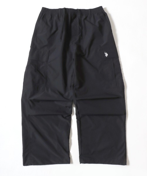 U.S. POLO ASSN.(ユーエスポロアッスン)の「U.S. POLO ASSN./ユーエスポロアッスン 撥水 UVカット ストレッチ ワイド カーゴパンツ/イージーパンツ/レディース メンズ(カーゴパンツ・メンズ・ブラック/ネイビー/ベージュ/カーキ・LL/L/M/S)」の9枚目の写真