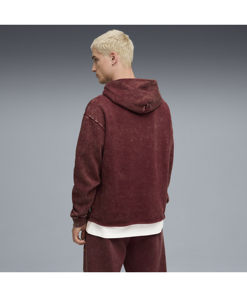 PUMA(プーマ)の「PUMA プーマ メンズ バスケットボール ポインツ イン ザ ペイント フーディ(パーカー・メンズ・ピンク系その他/ダークグレー・X-SMALL/LARGE/MEDIUM/X-LARGE/SMALL)」の10枚目の写真