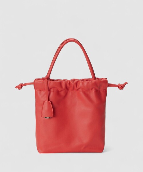 ANAYI(アナイ)の「◇ドローストリング2WAYショルダーバッグ(ショルダーバッグ・レディース・ダークブラウン/レッド/マスタード・FREE)」の12枚目の写真