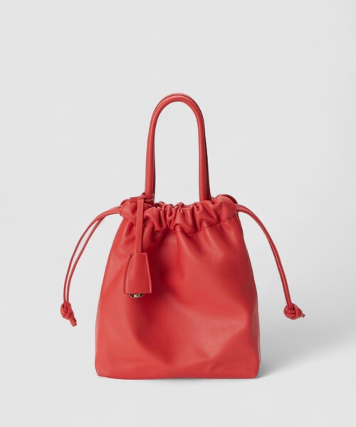 ANAYI(アナイ)の「◇ドローストリング2WAYショルダーバッグ(ショルダーバッグ・レディース・ダークブラウン/レッド/マスタード・FREE)」の15枚目の写真