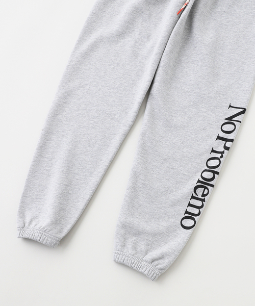 No Problemo(ノープロブレモ)の「No Problemo /ノープロブレモ SWEATPANT NP30002.04(スウェットパンツ・メンズ・ブラウン/グレー・SMALL/X-SMALL)」の5枚目の写真