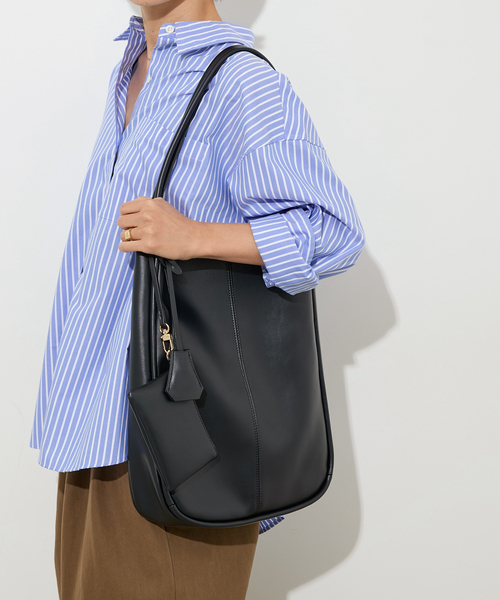 JOURNAL STANDARD relume(ジャーナルスタンダード レリューム)の「RELUME トートBAG(トートバッグ・レディース・キャメル/ブラック・FREE)」の7枚目の写真