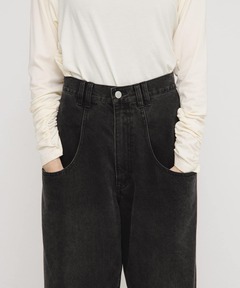 SLY SWITCHING STRAIGHT PT ストレートパンツ 秋服 J/W SWITCHING STRAIGHT PT ジャストウエスト スイッチング