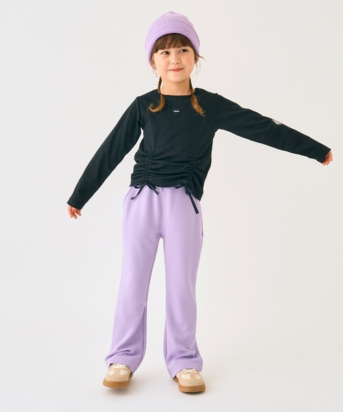 minimal（ミニマル）の「楽らくフレアパンツ（その他パンツ・キッズ・ブラック/ピンク/ラベンダー/アイボリー・130cm/120cm/140cm/100cm/90cm/110cm）」の18枚目の写真